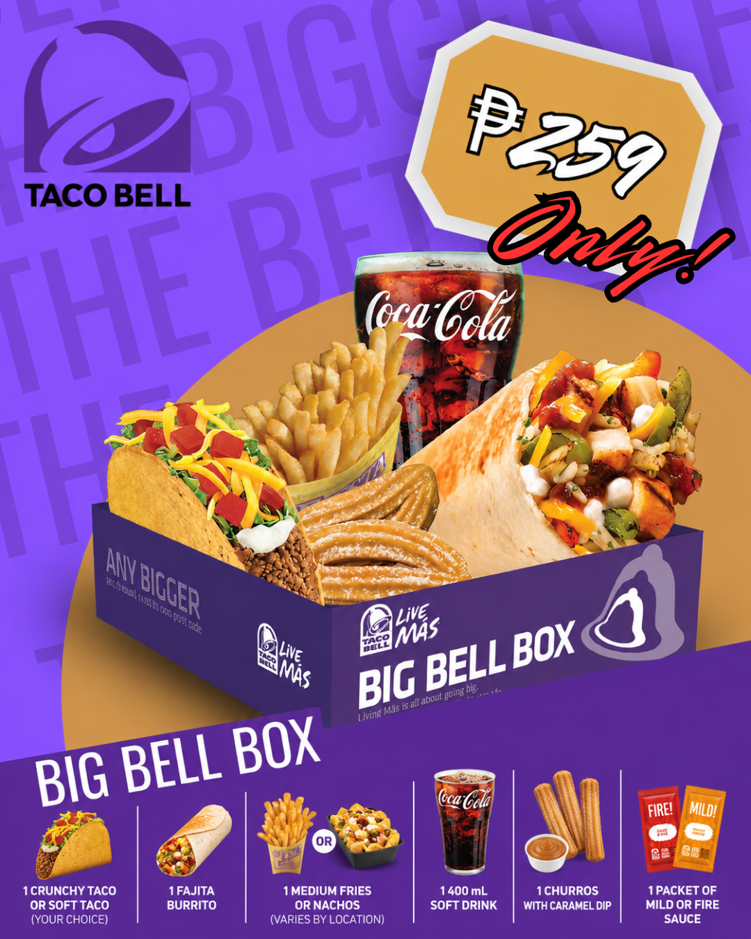 TacoBell Big Bell Box